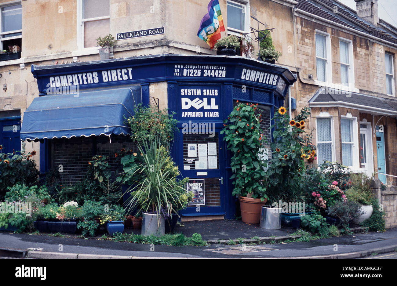 Computer direkt Shop Oldfield Park Bath Spa, Somerset, England UK Stockfoto