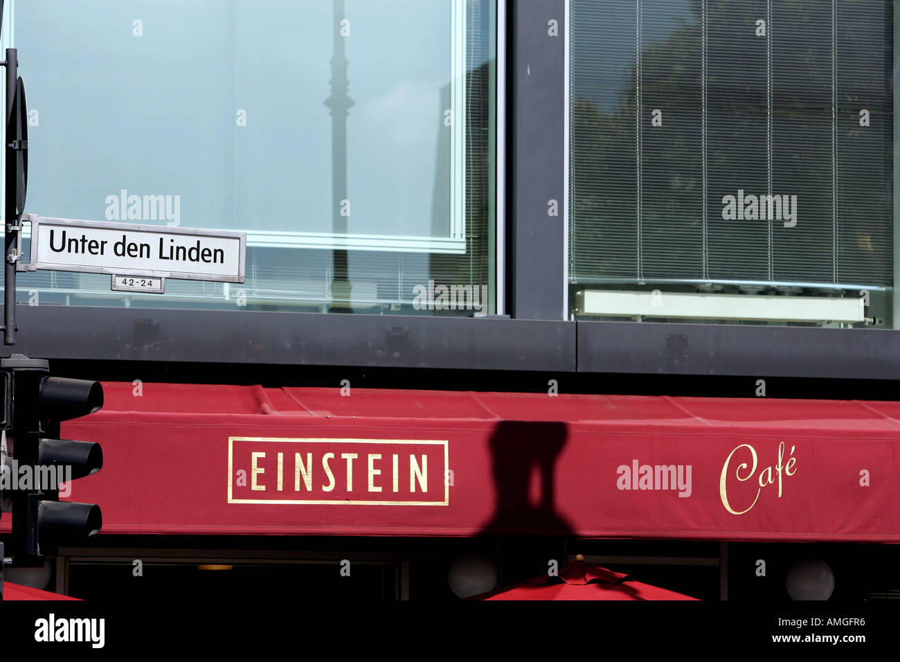 Deutschland BERLIN Unter Den Linden Einstein Cafe Foto GERRIT DE HEUS Stockfoto