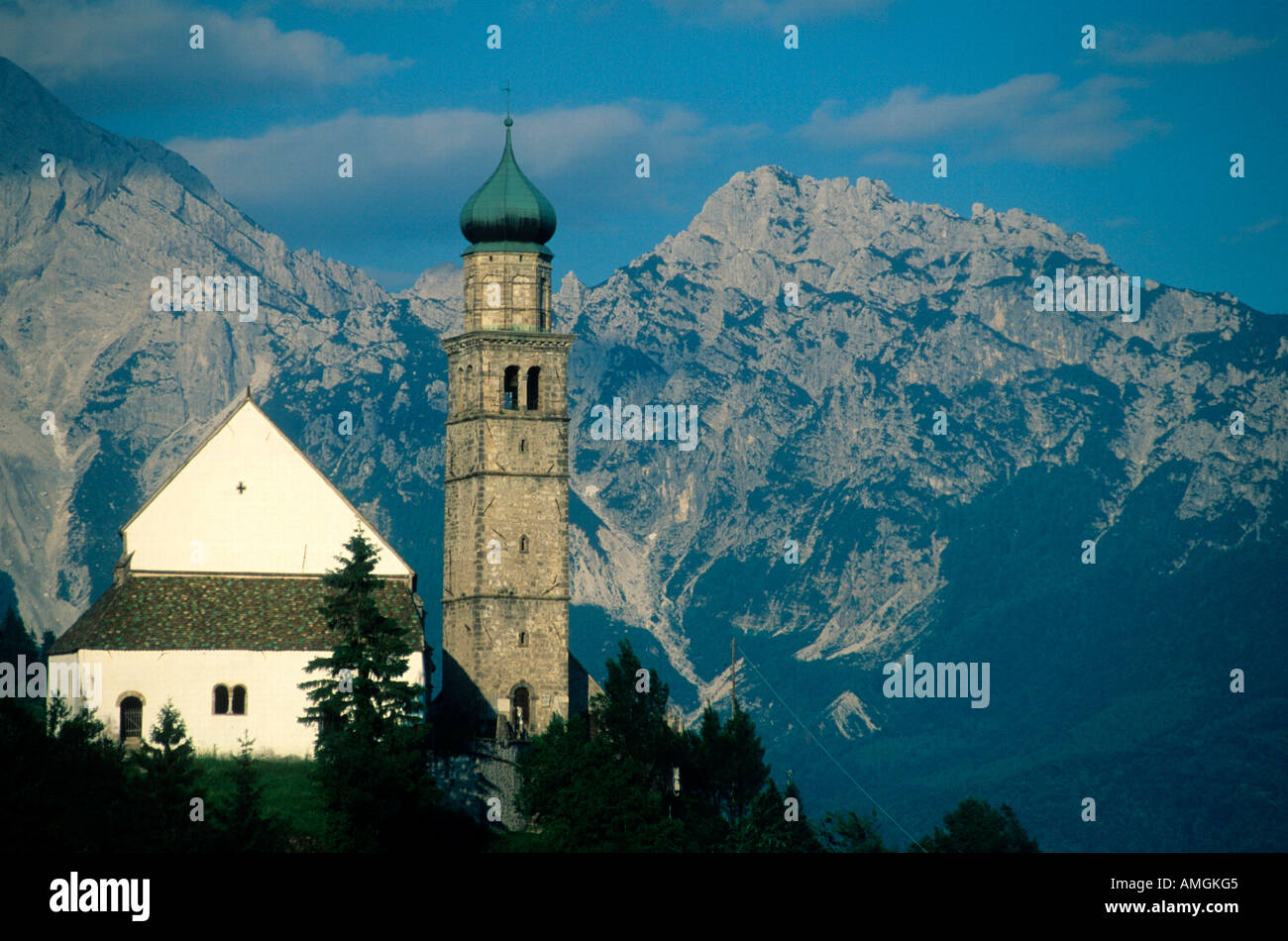 La pieve matrice di san pietro in carnia Fotos und Bildmaterial in