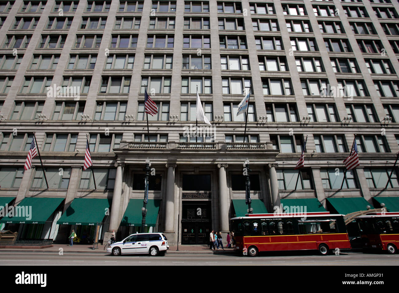 Marshall Felder und Company Kaufhaus Innenstadt von Chicago Illinois USA Stockfoto