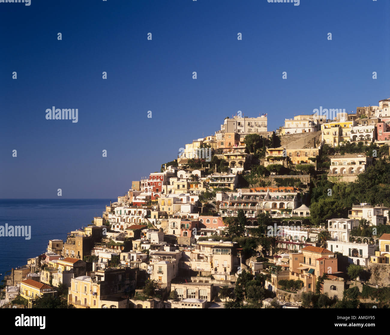Positano Campania Italien Stockfoto