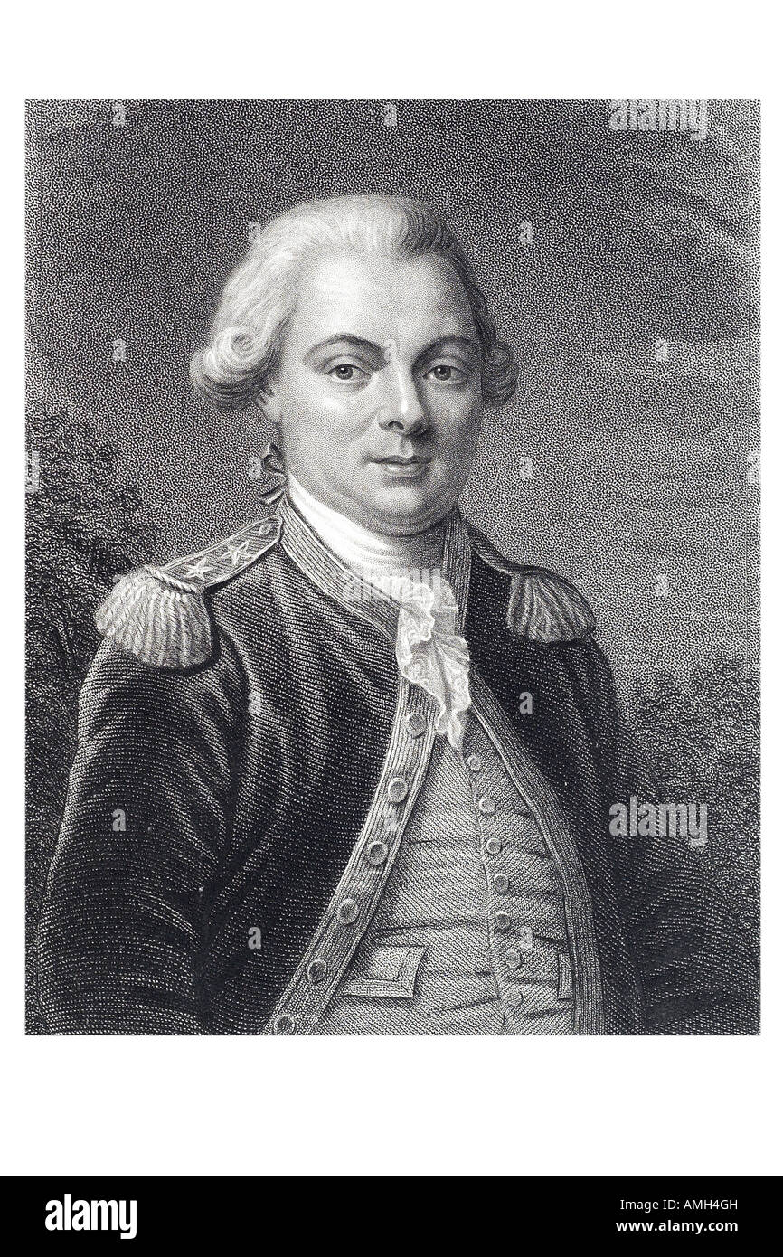 JEAN FRANÇOIS GALAUP Count De La Pérouse 1741 1788 französische Navigator Explorer Expedition verschwunden Oceania Pazifik verloren shipwrecke Stockfoto