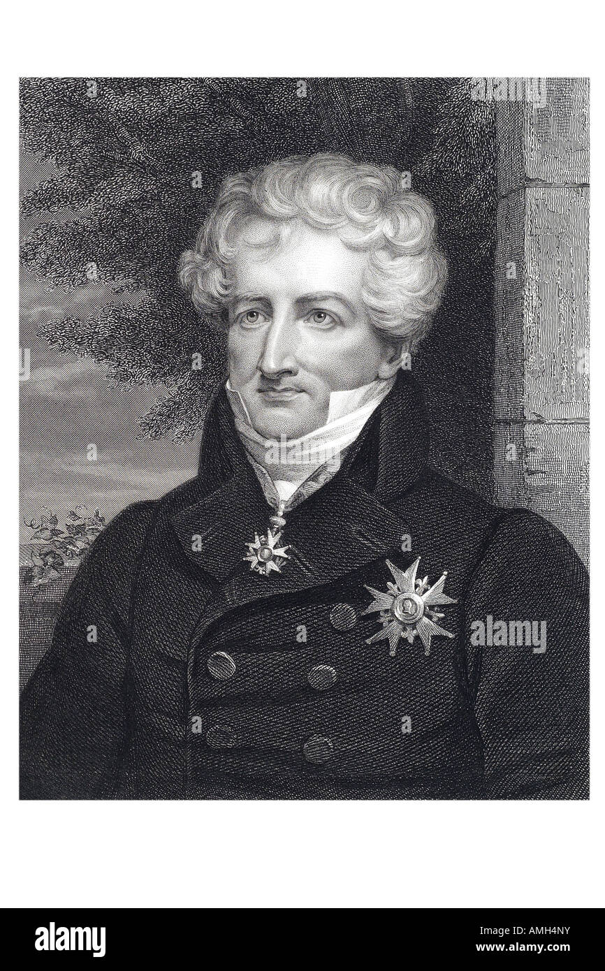 GEORGES CUVIER LÉOPOLD CHRÊTIEN FRÉDÉRIC DAGOBERT BARON 1769 1832 französischen Zoologen Staatsmann Naturforscher Wissenschaftler Paris Anatomie Stockfoto