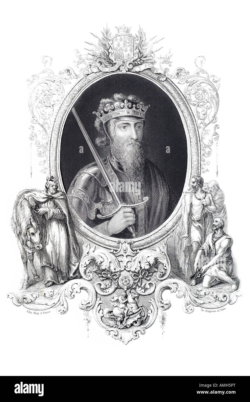 König Edward III England 1312 1377 Krone Schwert englischen Monarchen im Mittelalter königliche Autorität Königreich Militärmacht englische parli Stockfoto