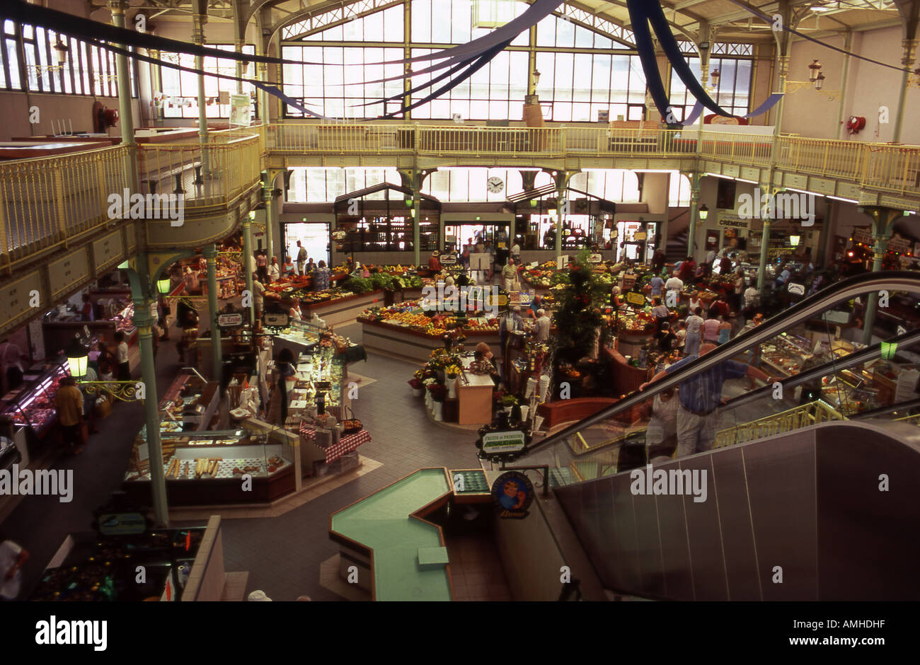 Hektik Markthallen Les Sables d ' Olonne Vendee Frankreich Nummer 2401 Stockfoto
