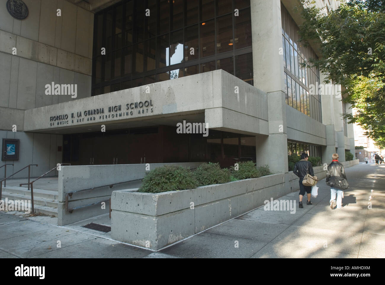 Fiorello H LaGuardia High School für Musik und darstellende Kunst in New York City Stockfoto