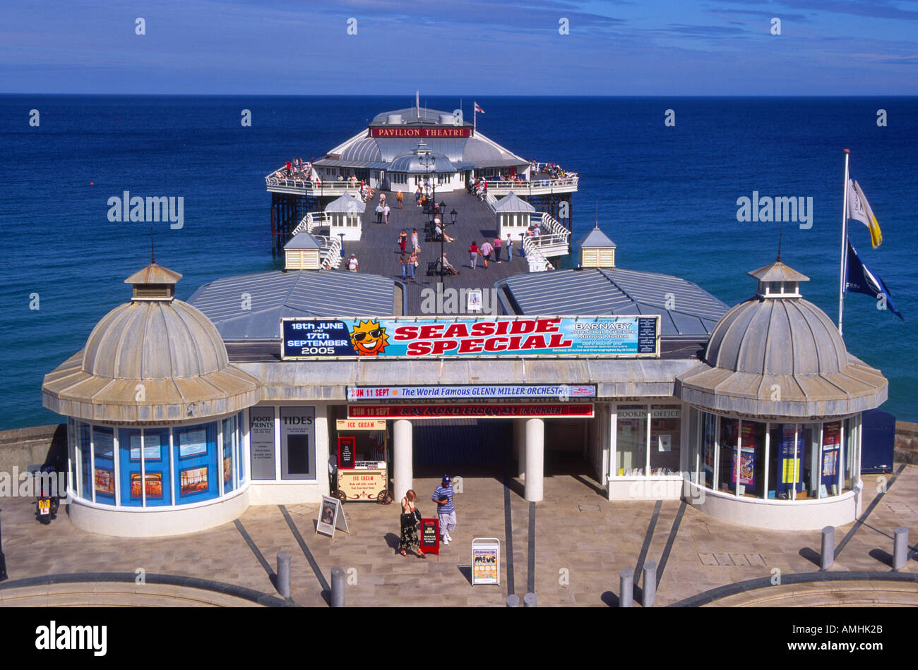 Cromer Pier Norfolk England Stockfoto