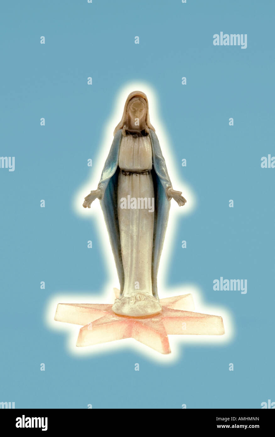 Figur der Jungfrau Maria Stockfoto