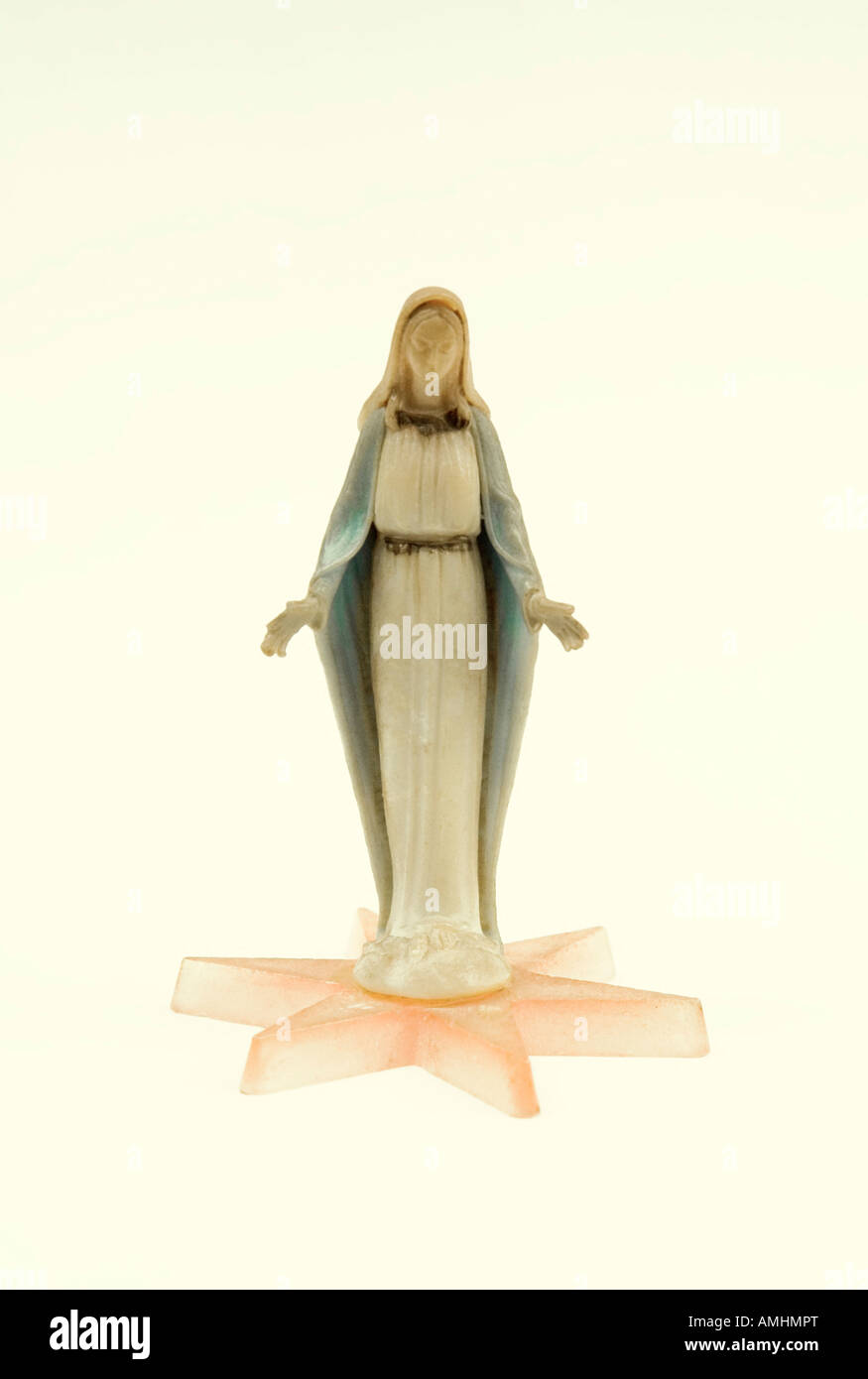 Figur der Jungfrau Maria Stockfoto