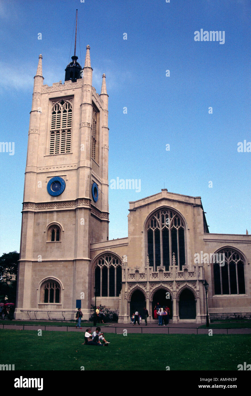 London England St Margarets Kirche neben Westminster Abbey der Kirche des Parlaments Stockfoto