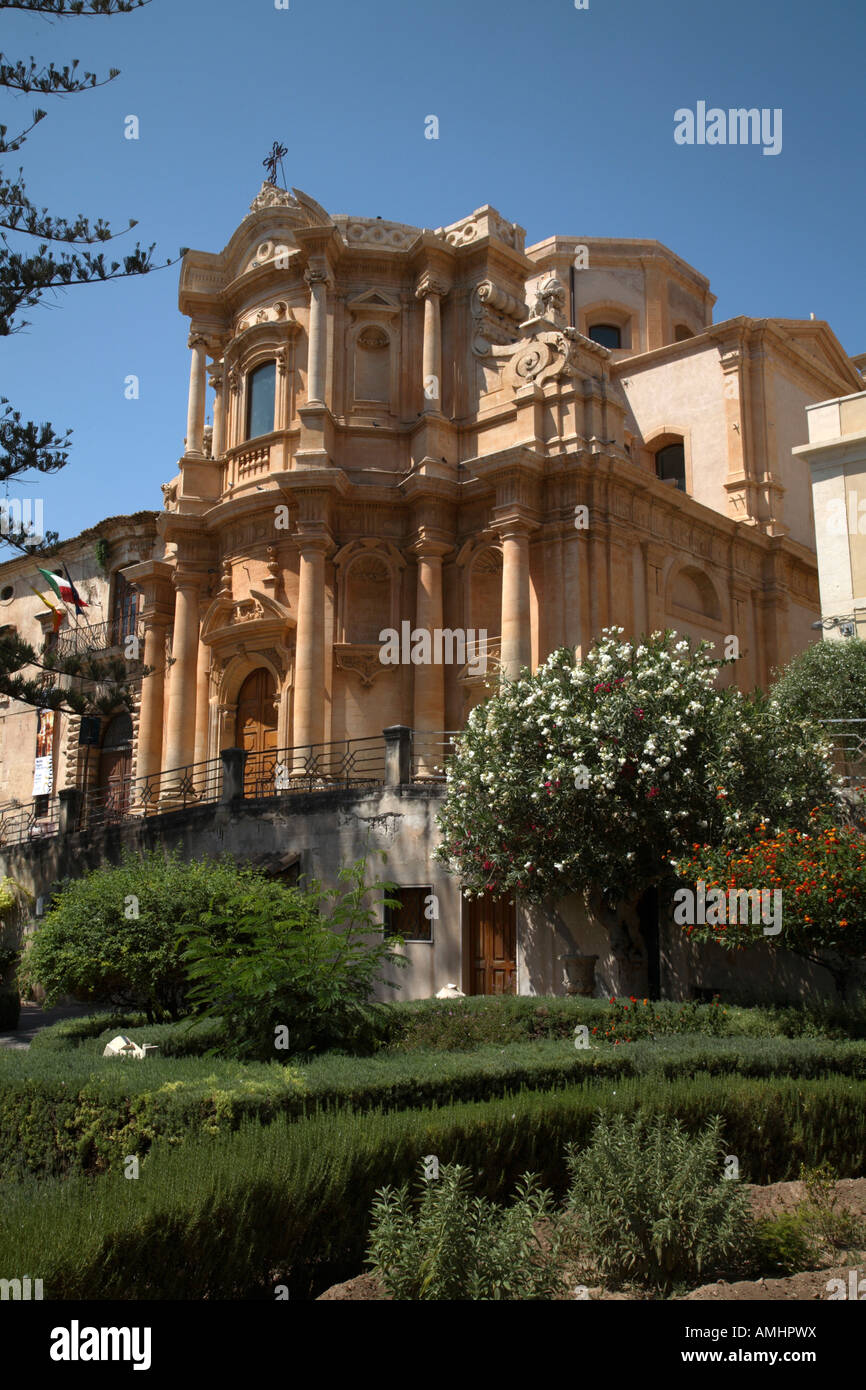 Chiesa di San Domenico Noto-Sizilien-Italien Stockfoto