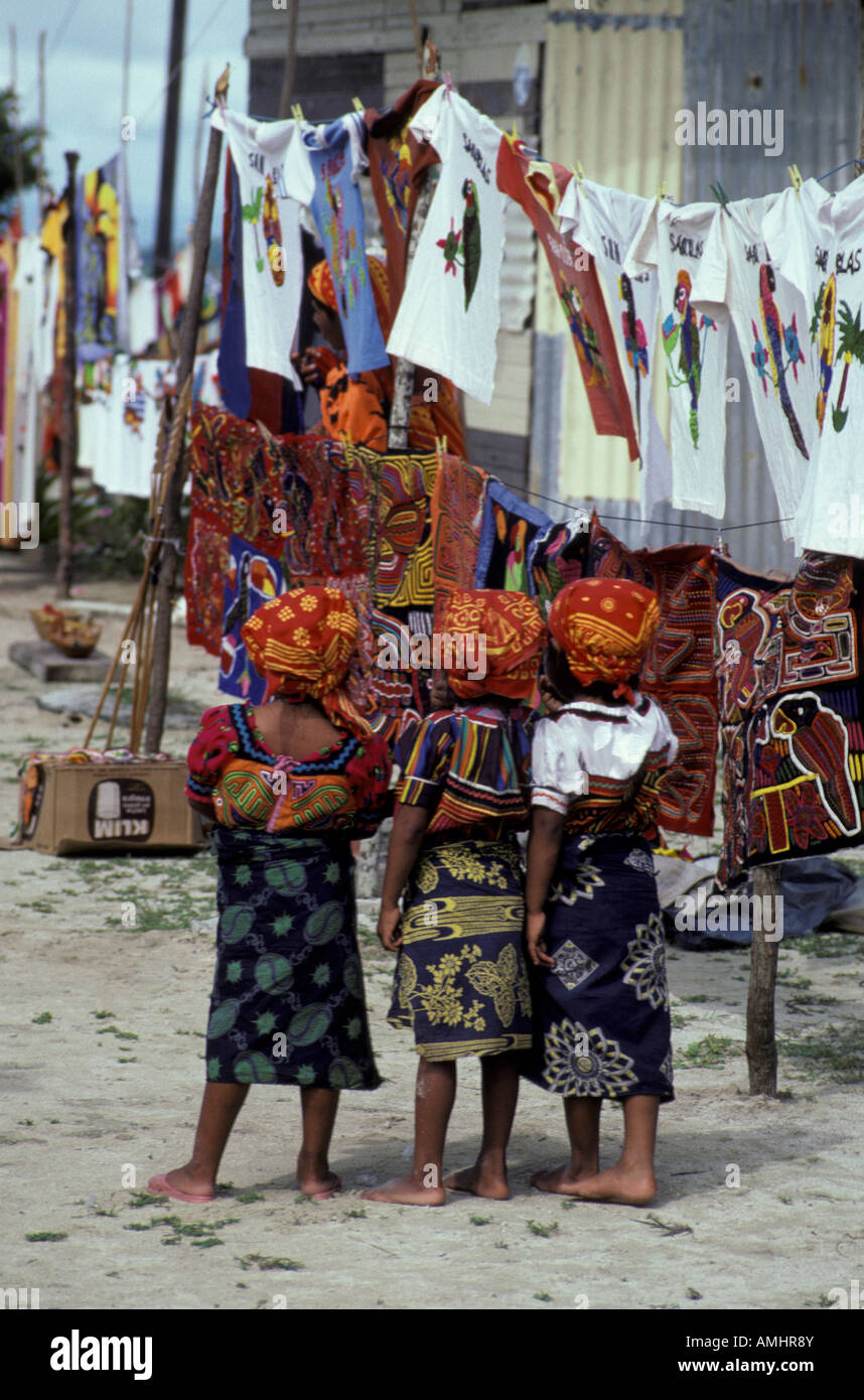 Panama, einheimischen Kindern. Stockfoto