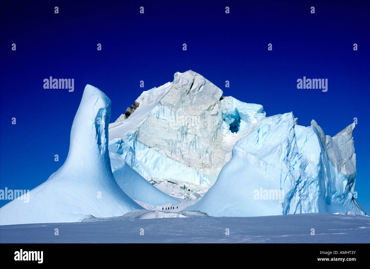 Eisberg Antarktis Antarktis Geographie Querformat Eisberg Eis Landschaften Meer der antarktische Wasser Stockfoto