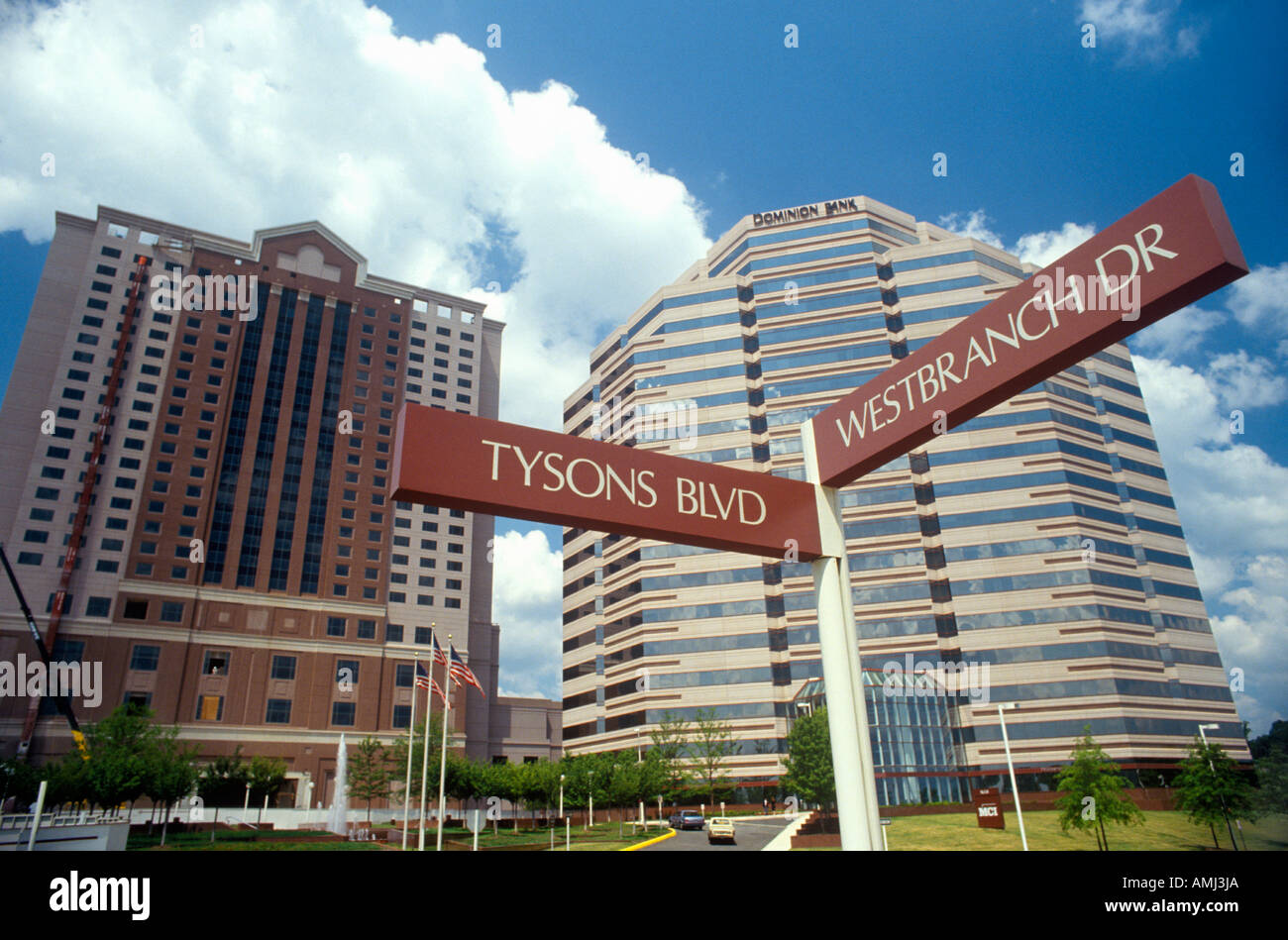 Tyson corporate headquarters Fairfax County VA Stockfoto