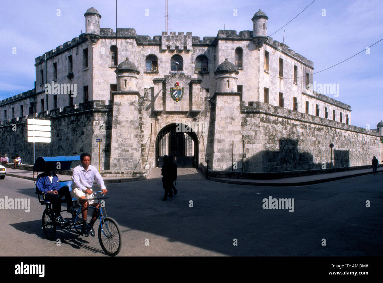 Ciudad De La Habana, Havanna, La Habana, Kuba, Castillo La Punta Stockfoto