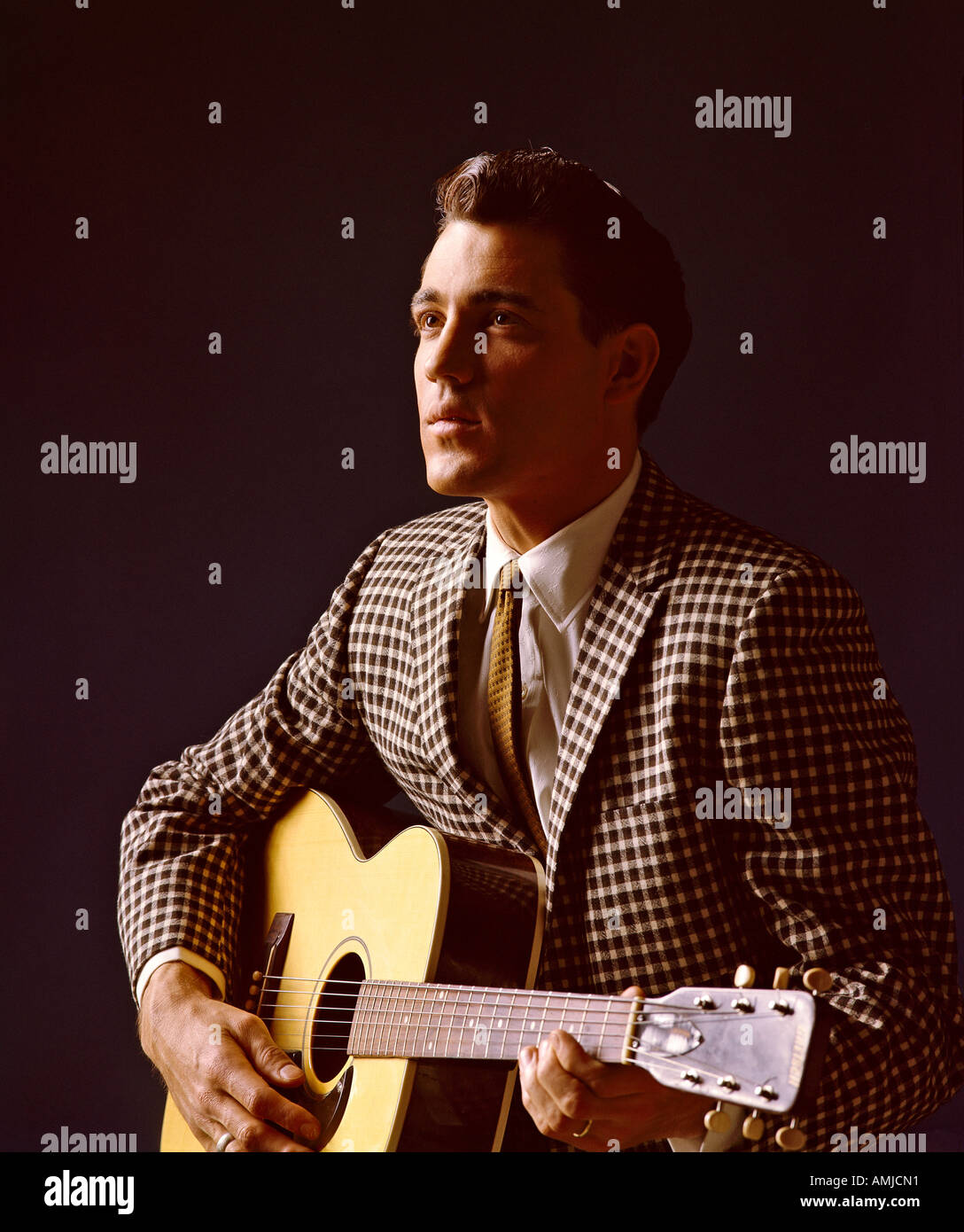 Jimmy Rodgers in Werbung Portrait 1959-61 Stockfoto