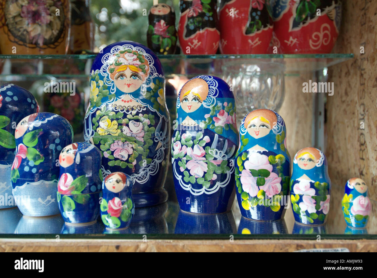 Babuschka Verschachtelung Bulgarien Völker Republik