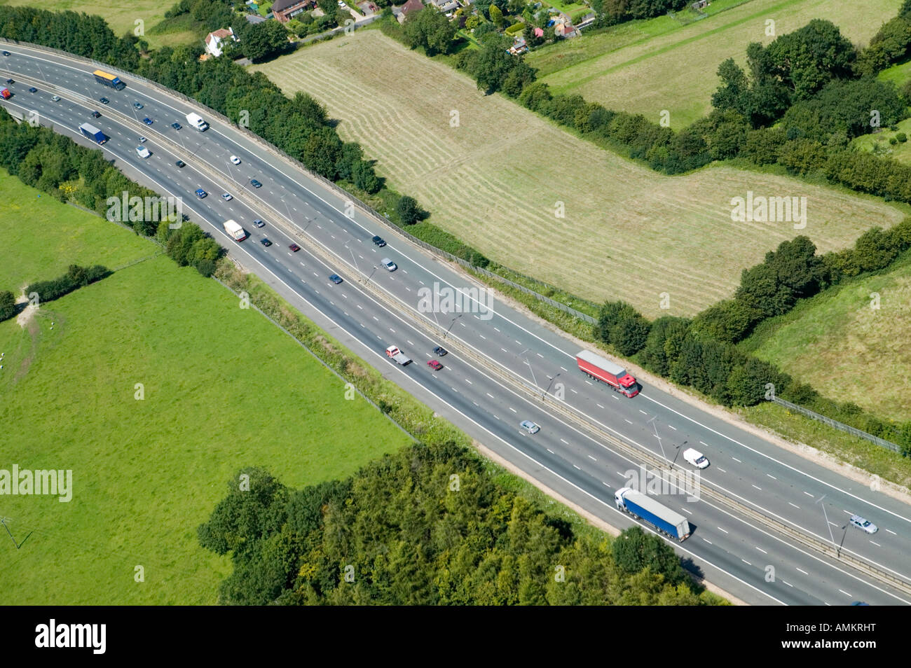 Luftaufnahme der motor so Stockfoto