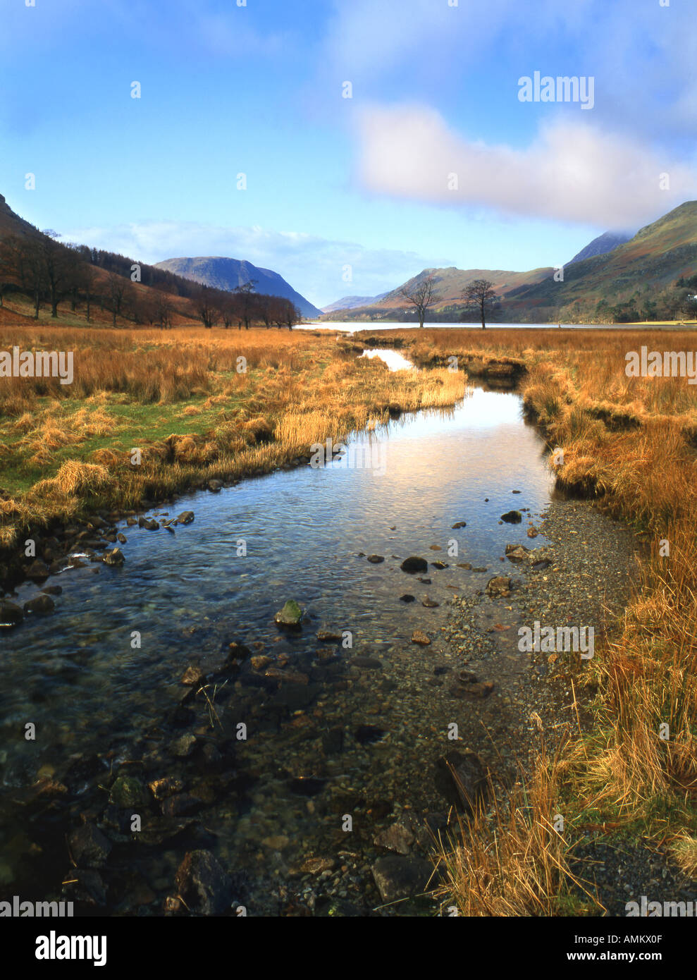 Schwarzen Beck Buttermere - Cumbria Stockfoto