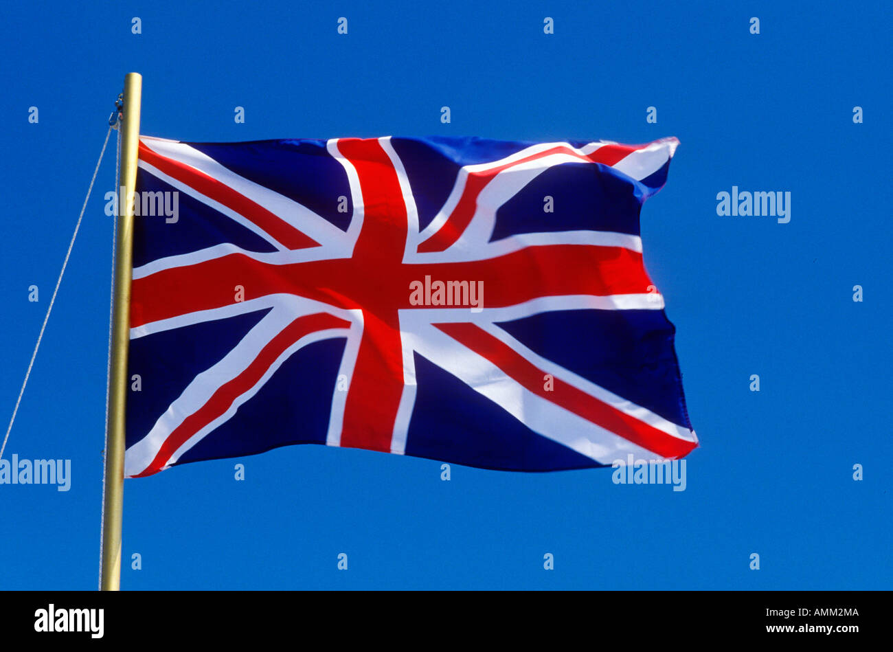 Britische Flagge Stockfoto