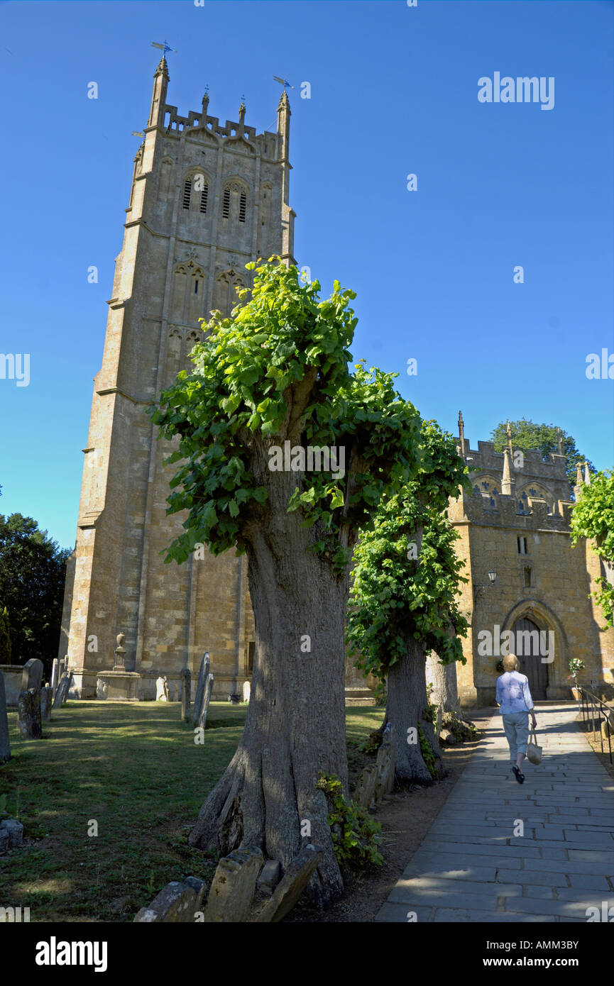 St. James Kirche Chipping Campden Gloucestershire, England, Juli 2006 Stockfoto