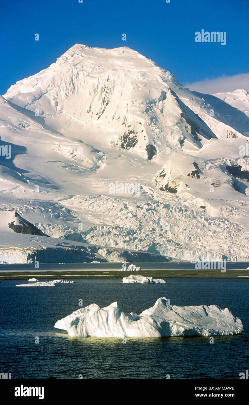 Eisberg in der Nähe von Half Moon Island Bransfield Strait Antarktis Stockfoto