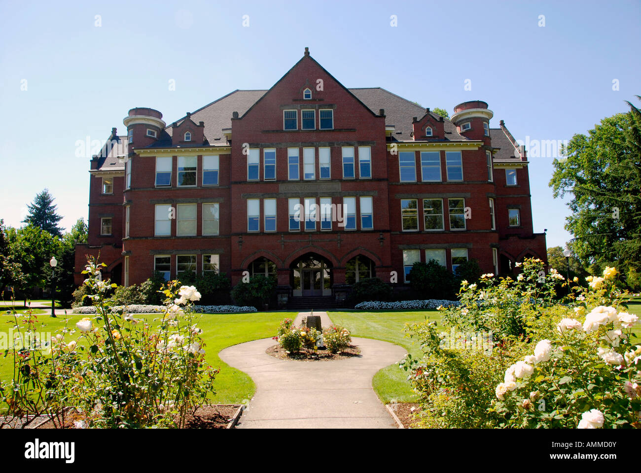 Bildungscampus Willamette University College School Salem Oregon oder uns Vereinigte Staaten Stockfoto