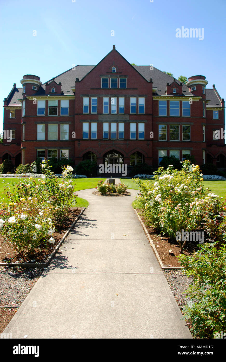 Bildungscampus Willamette University College School Salem Oregon oder uns Vereinigte Staaten Stockfoto
