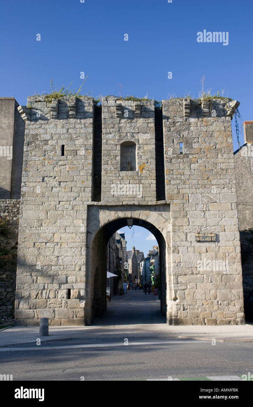 Porte de Saille alte 15. Cent Stadt Guerande Brittany France