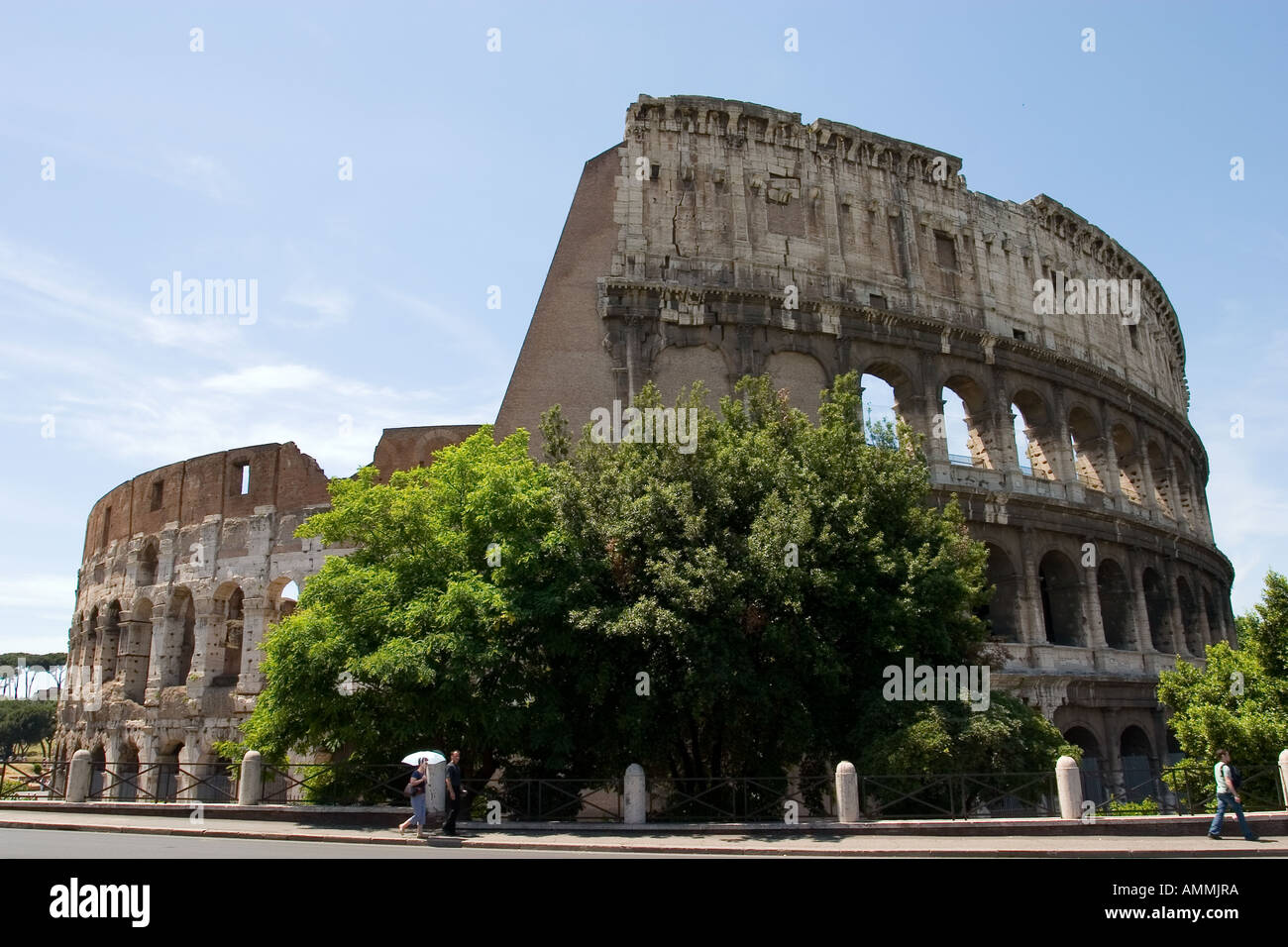 Das Kolosseum oder das Kolosseum in Rom, Italien Stockfoto