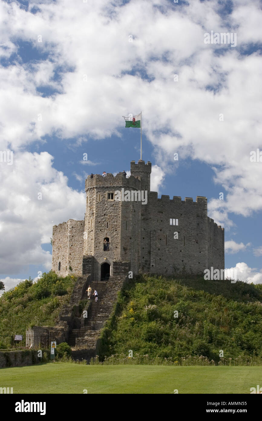 UK-Wales Cardiff Castle Stockfoto