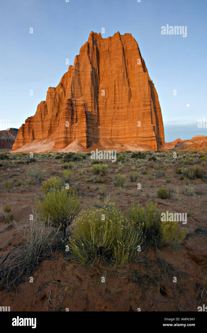 Capitol Reef Nat Park Tempel der Sonne Stockfoto