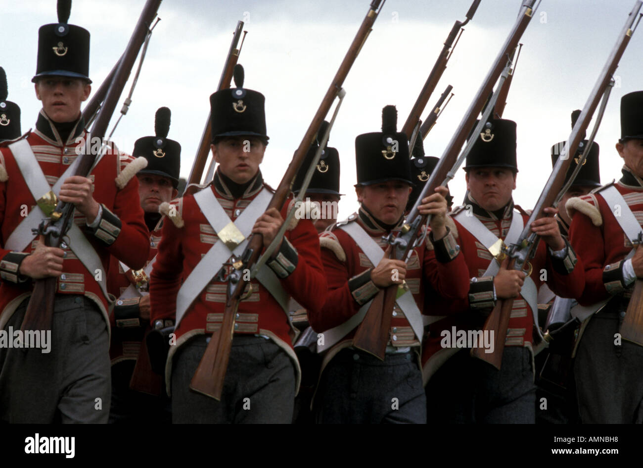 68. Durham helle Infanterie anzeigen Team Stockfoto