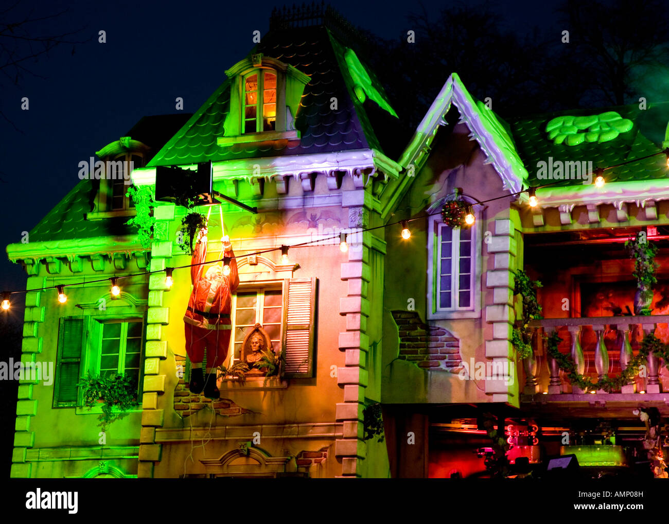 Haunted House in the Hyde Park Winter Unterhaltungscenter London UK Europe Stockfoto