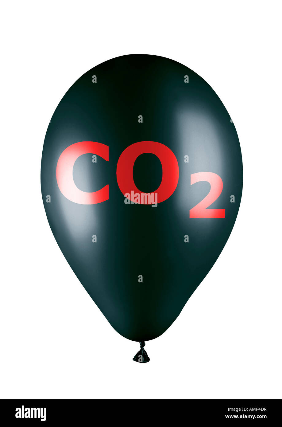 Ballon-CO2-CO2-Ballon Stockfoto