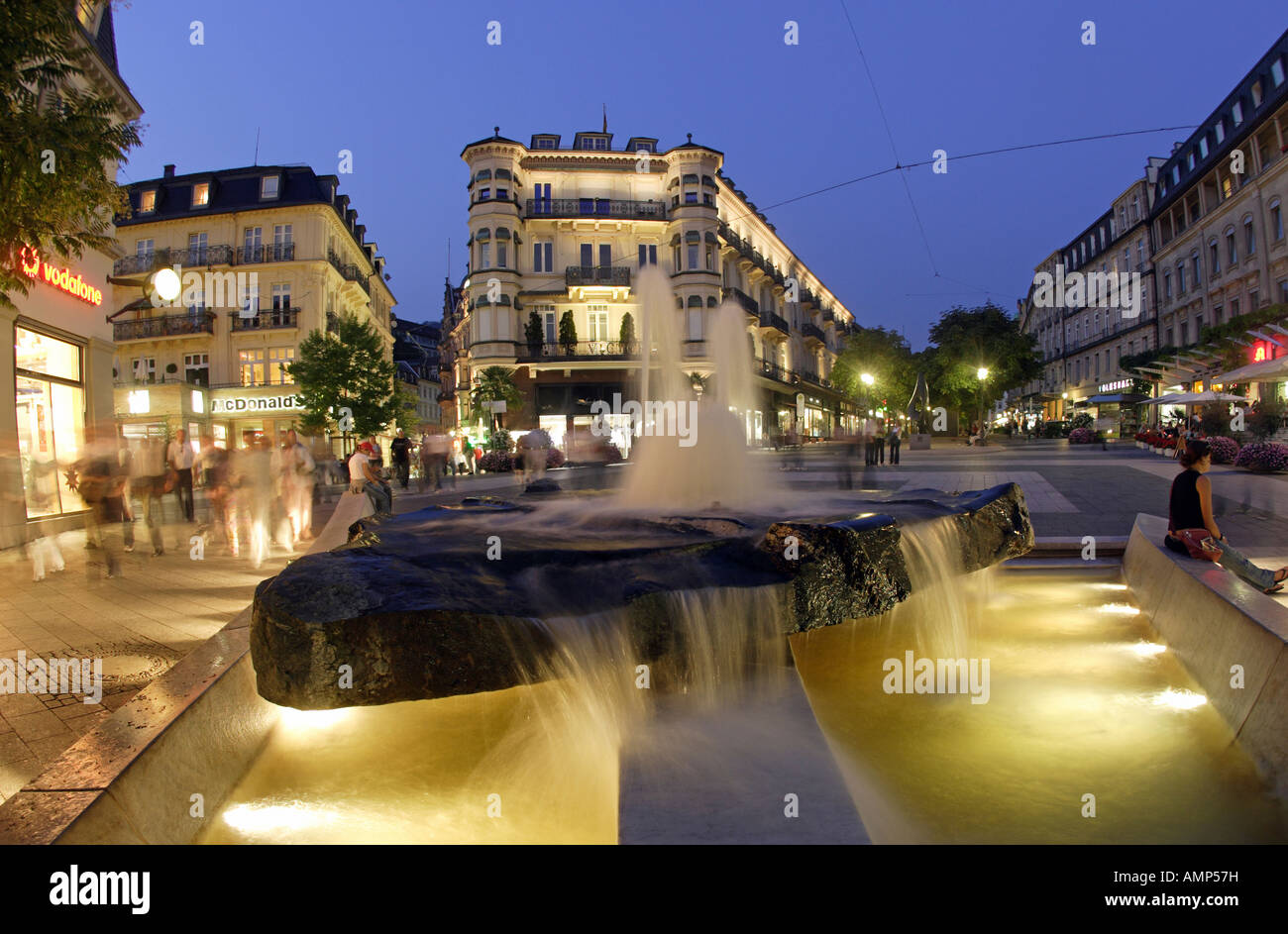 Leopolds Square in Baden-Baden, Deutschland Stockfoto