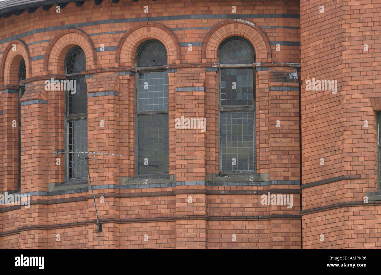 Windows Woodborough Road St Ann s Nottingham Nottingham-Täufer-Kirche Stockfoto