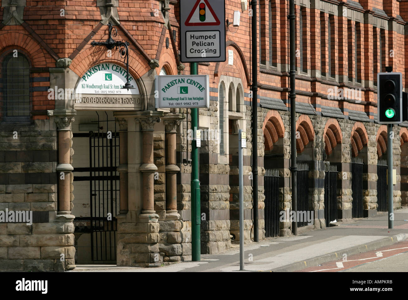 Nottingham-Täufer-Kirche Woodborough Road St Ann s Nottingham Stockfoto