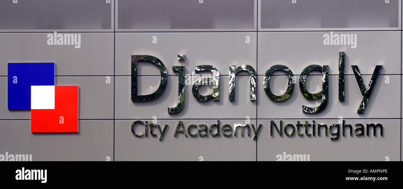 Djanogly College Stadt Akademie Nottingham Stockfoto