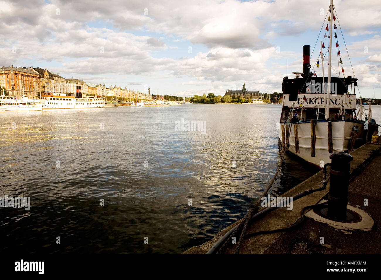 Ladugardslandsviken Stockholm Schweden Stockfoto