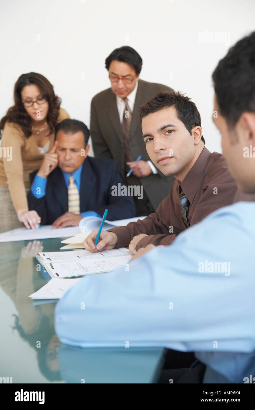 Business-Leute treffen Stockfoto