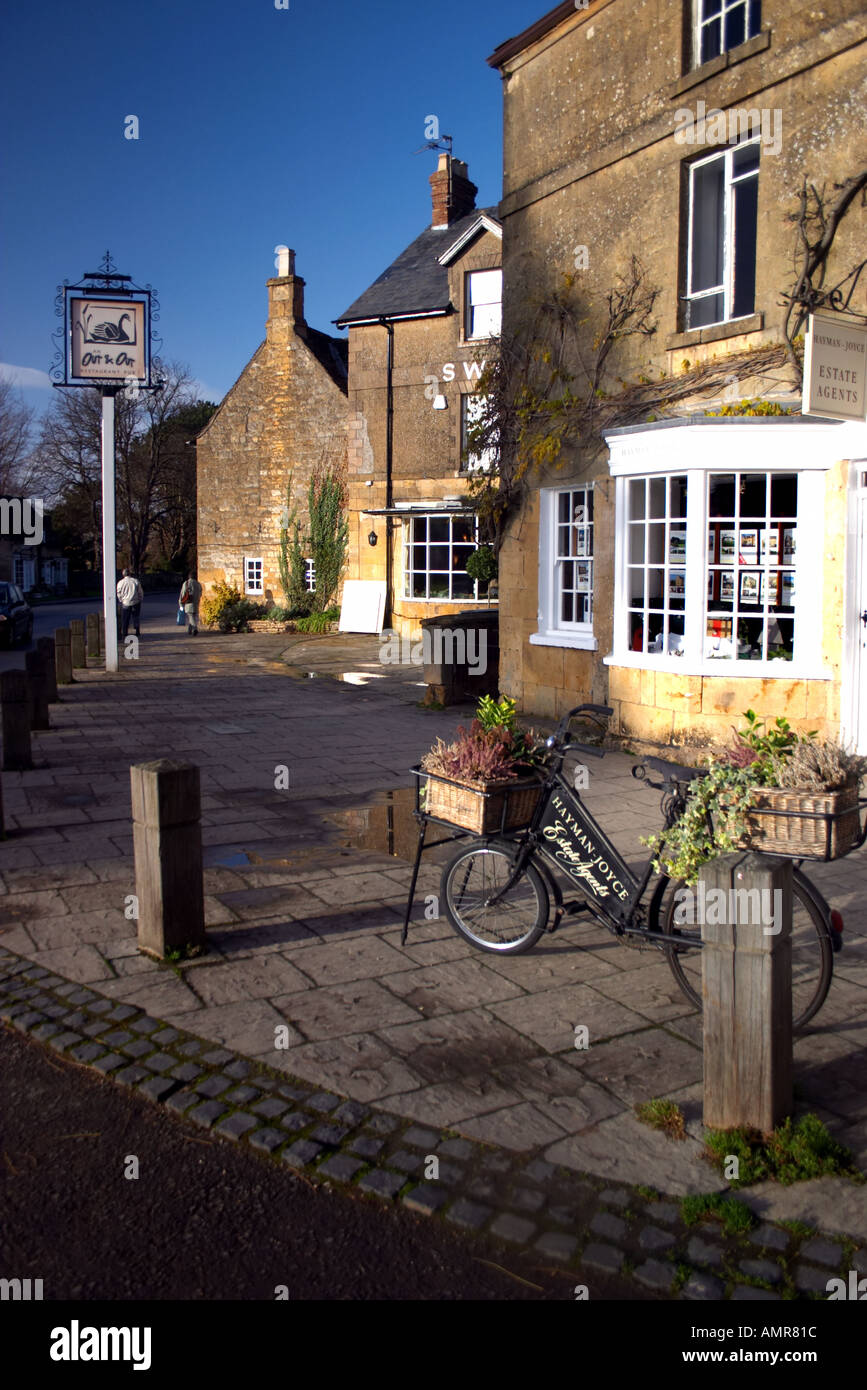 Broadway Village Worcestershire England Stockfoto