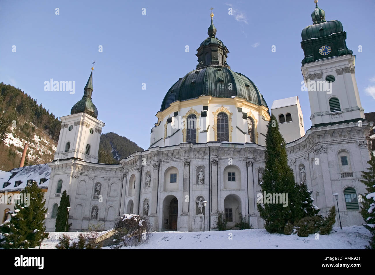 Kloster Ettal, Bayern, Deutschland, Europa, Stockfoto