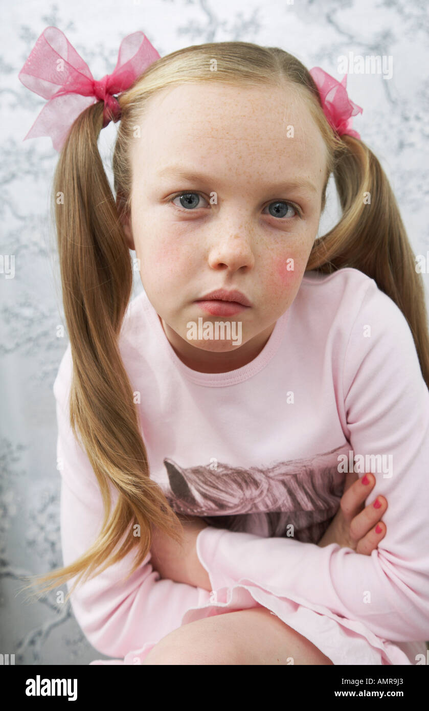Porträt eines Mädchens Stockfoto