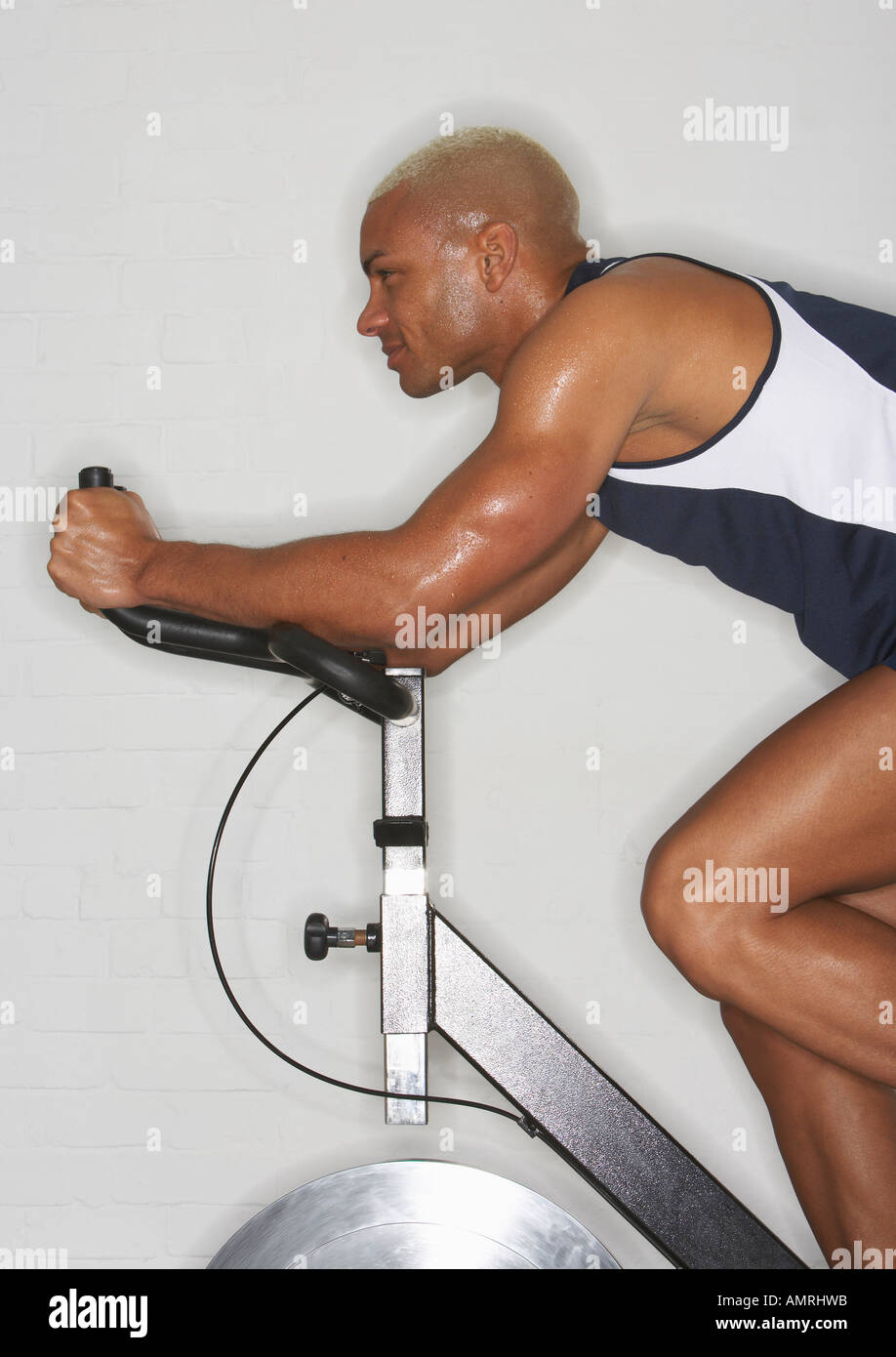 Man Working Out Stockfoto