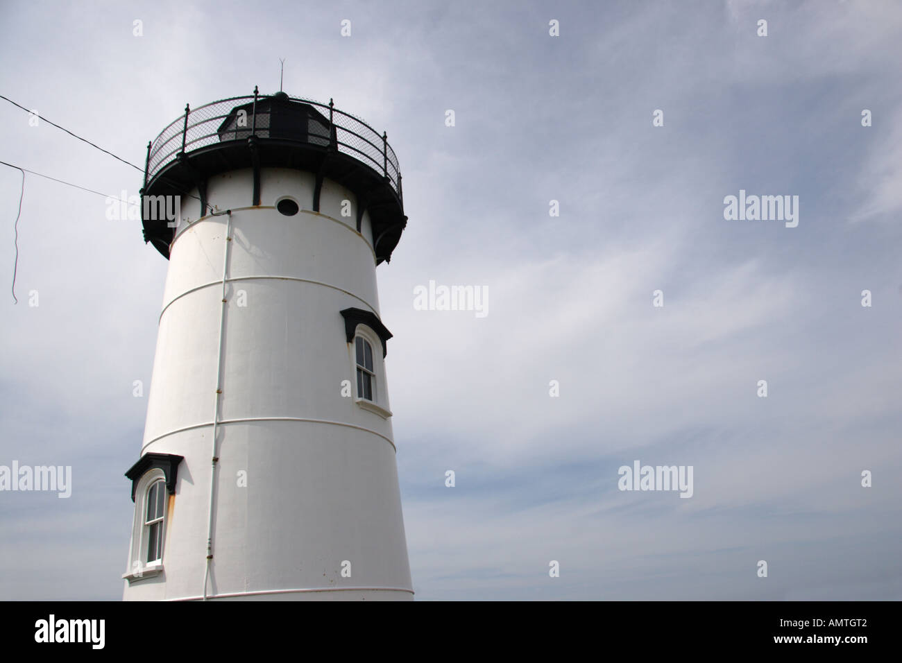Osten Chop Leuchtturm Martha s Vineyard Stockfoto