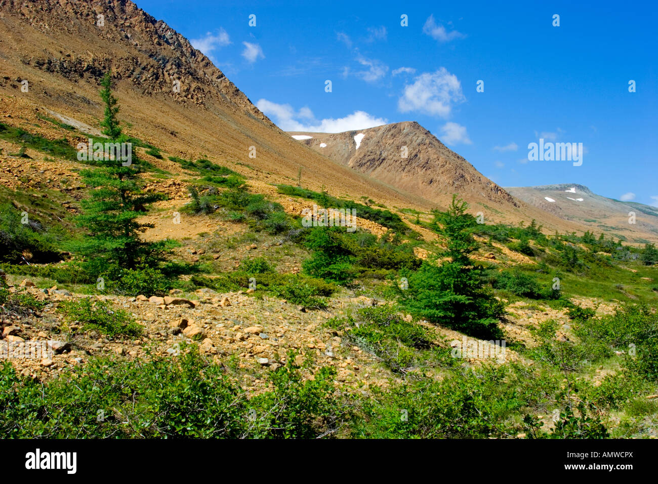 Tablelands Gros Morne National Park Neufundland Kanada Stockfoto