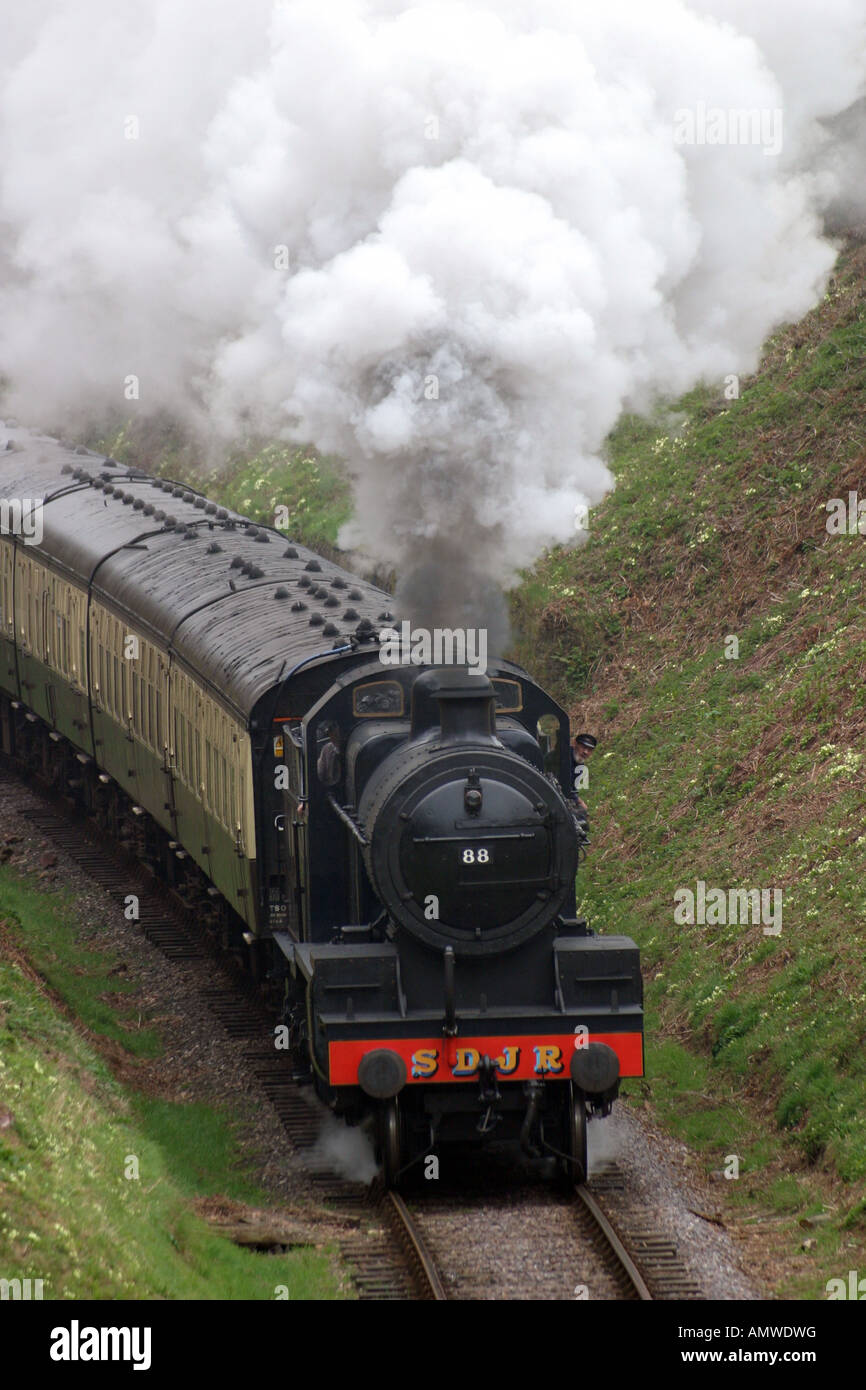 Der West Somerset Railway Stockfoto