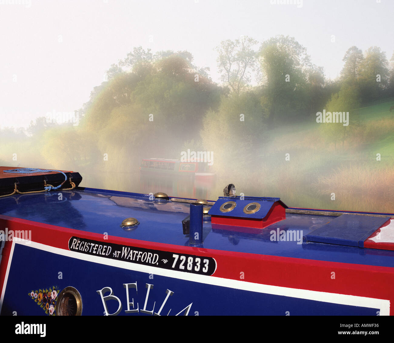 GB - NORTHAMPTONSHIRE: Grand Union Canal Stockfoto