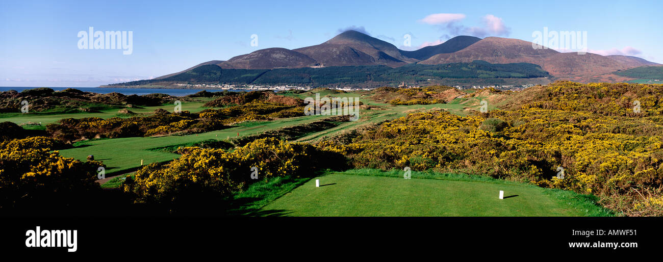 Royal County Down Golf Club, Nordirland Stockfoto